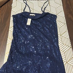 Aeropostale Blue Sequence Dress